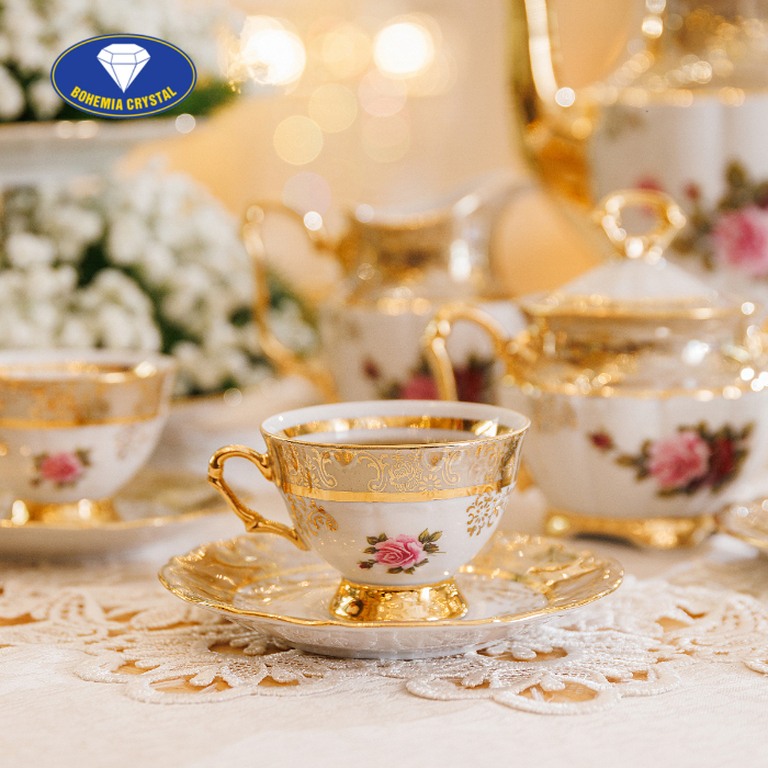Bohemia - Bộ trà sứ Tiệp MT MS HL CE
