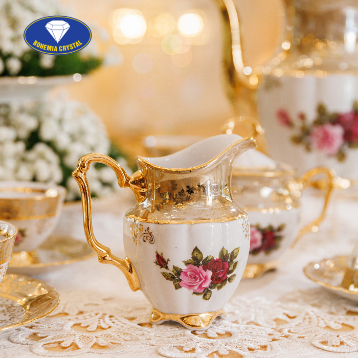 Bohemia - Bộ trà sứ Tiệp MT MS HL CE