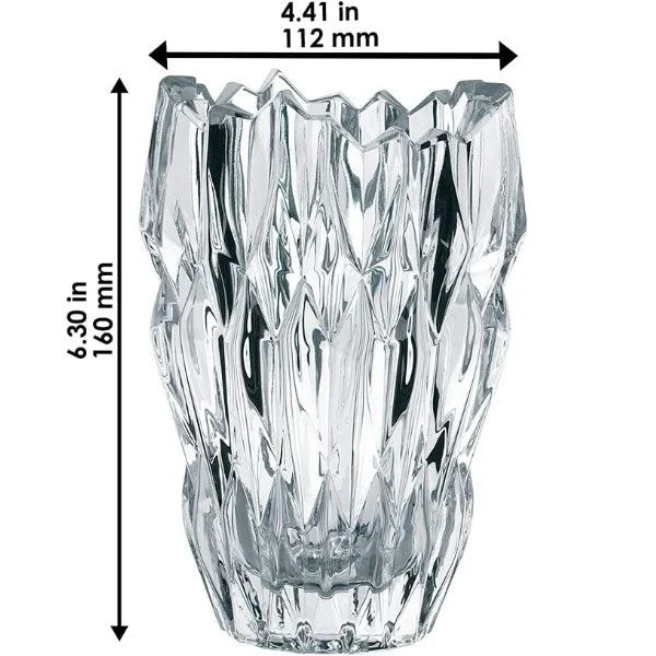 Lọ hoa oval Quartz 16cm Nachtmann