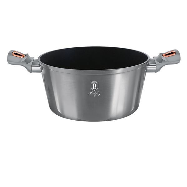 Nồi Berlinger Haus BH/6012 24cm Moonlight - màu xám/vàng hồng