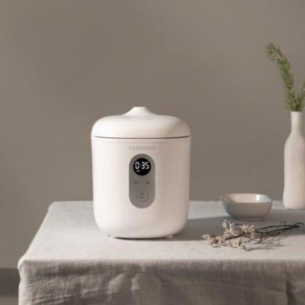 Nồi cơm mini Cuckoo CR-0255MW màu trắng