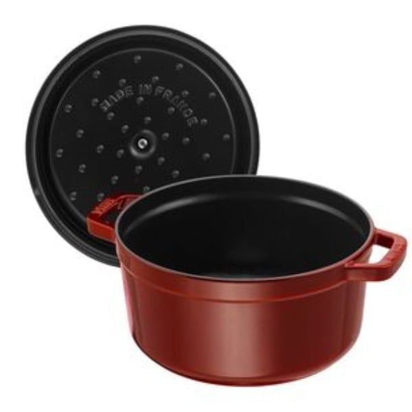 Staub - Nồi tròn màu đỏ lựu - 20cm (2.2L) - 1102087