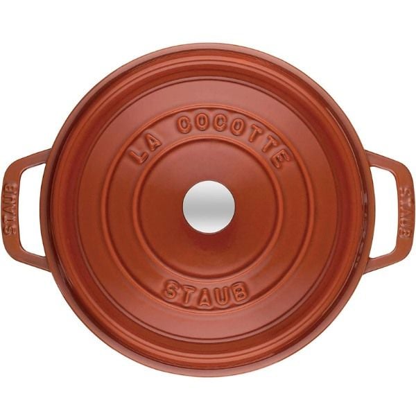 Staub - Nồi tròn màu nâu vàng - 20cm (2.2L) - 11020806