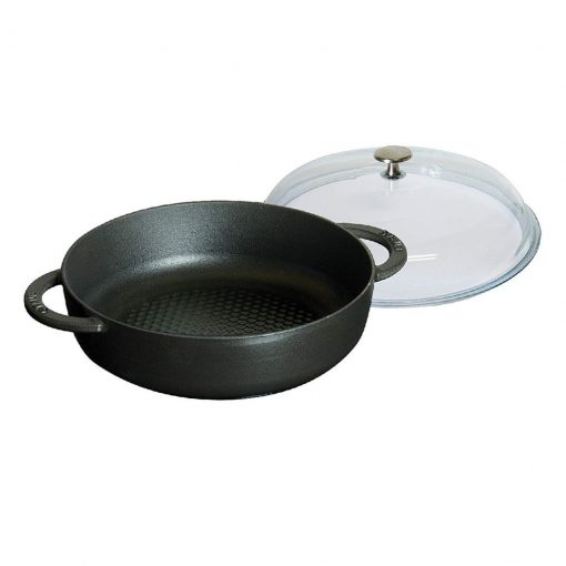 Staub - Nồi Hexagon màu đen - 24cm (2.4L) - 1272356