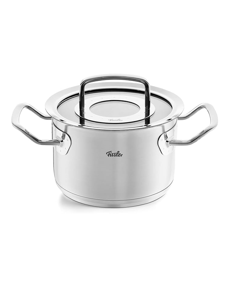 Bộ nồi Fissler Profi set 6 món vung kính kèm xửng hấp made in Germany