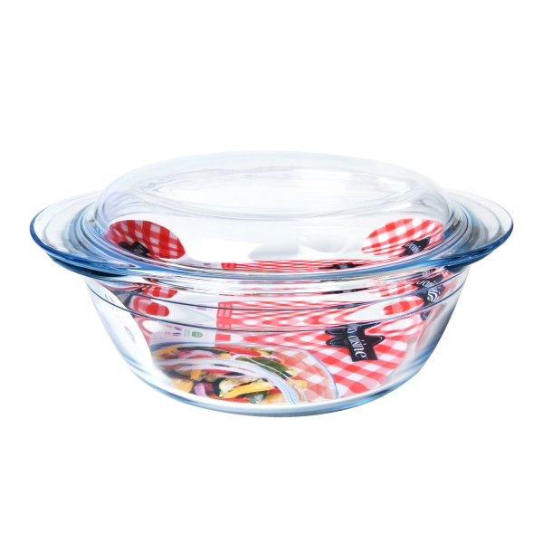 Tô Gốm Thủy Tinh  (brosilicate) PHÁP (O cuisine) 20cm