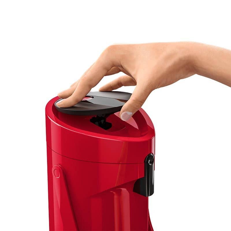 Phích giữ nhiệt Emsa Ponza 1,9 L màu đỏ