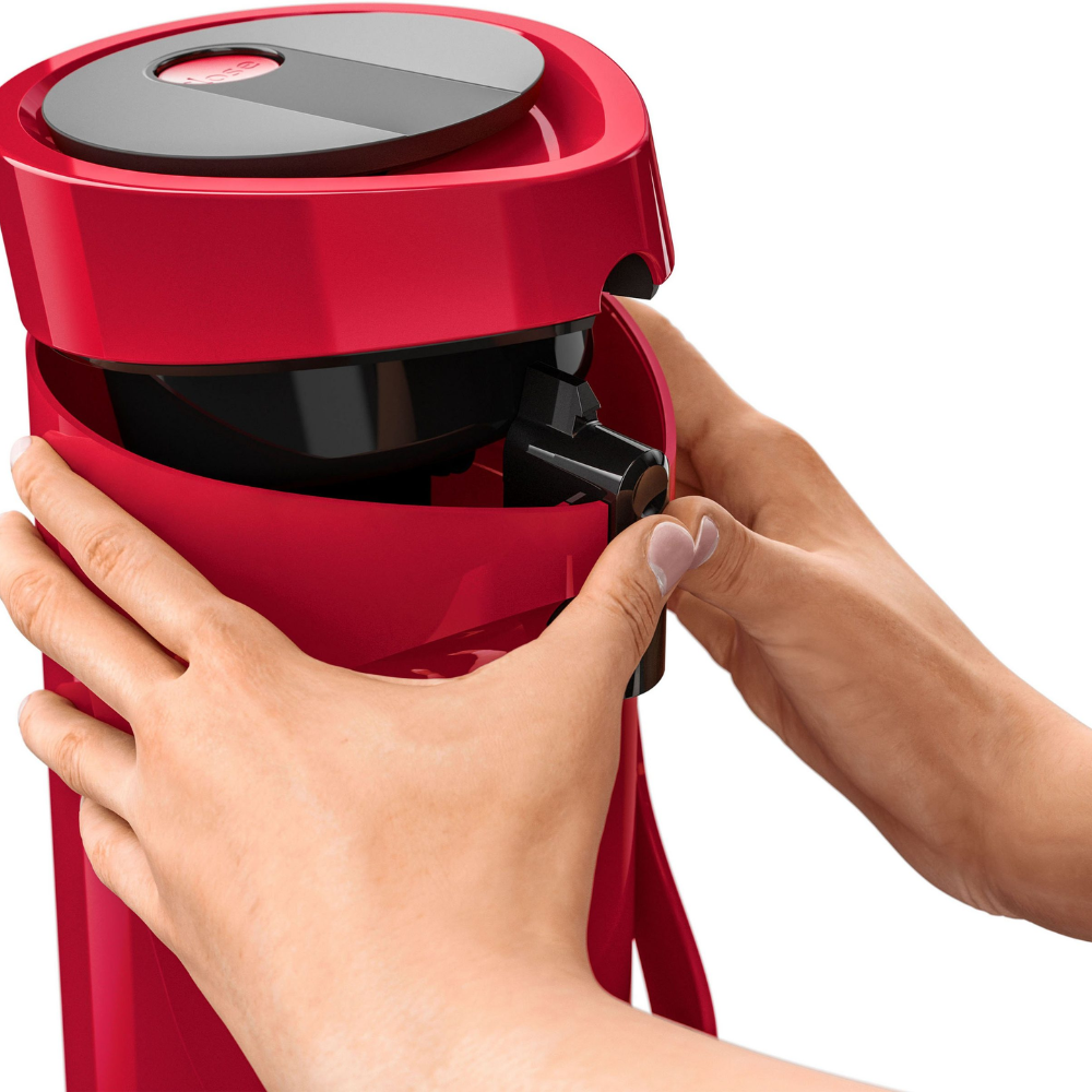 Phích giữ nhiệt Emsa Ponza 1,9 L màu đỏ