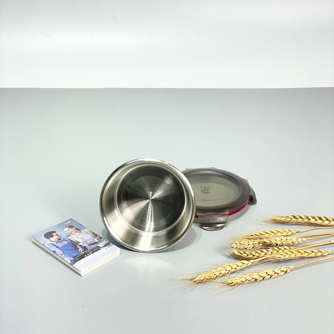 Hộp đựng thực phẩm inox tròn Cuitisan Flora EC7-FR03 300ml