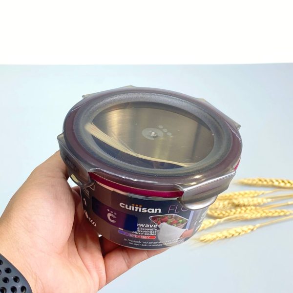 Hộp đựng thực phẩm Cuitisan Flora Round No.4 EC7-FR04 410ml