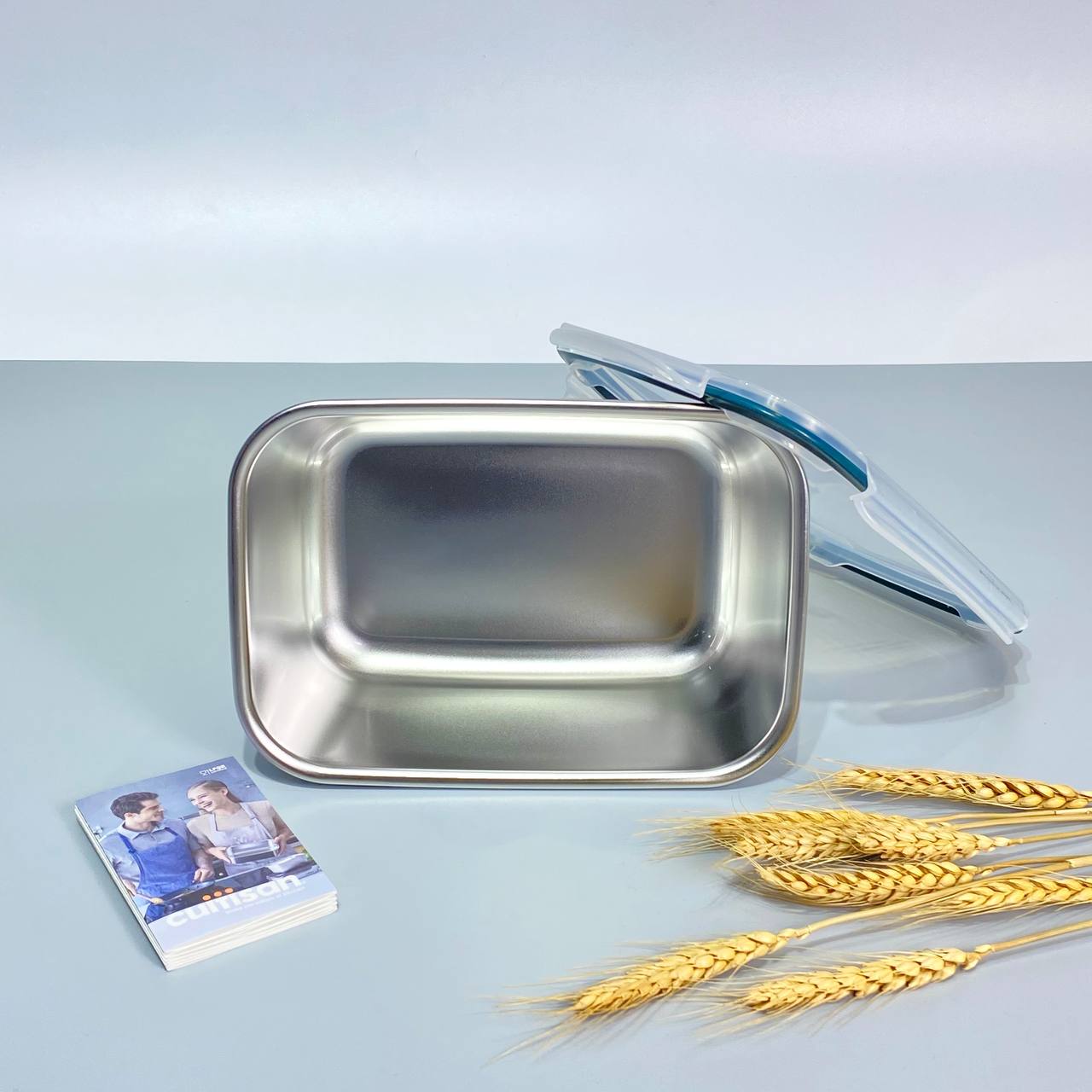 Hộp đựng thực phẩm inox chữ nhật Cuitisan Simple EC7-PS06 980ml
