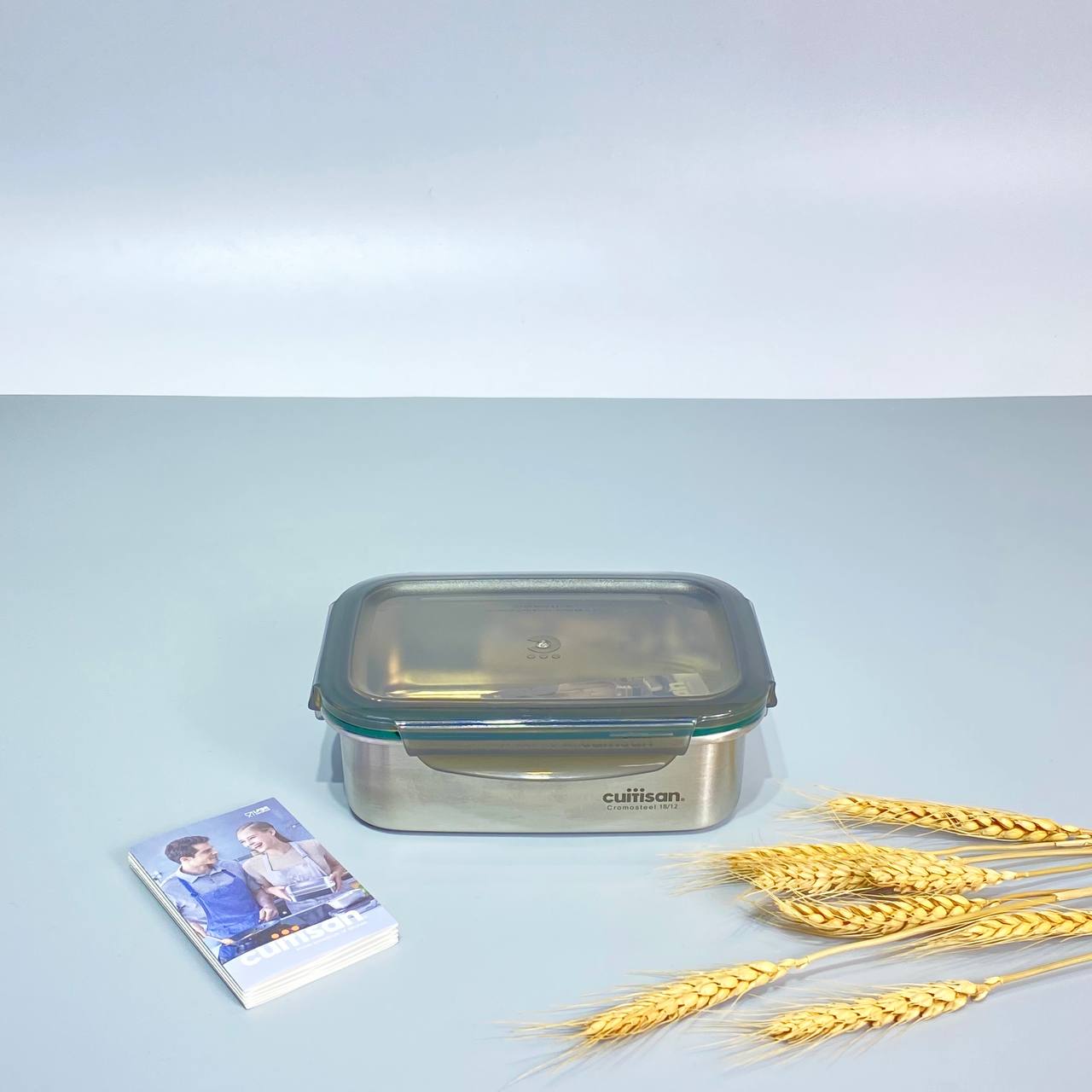 Hộp đựng thực phẩm inox chữ nhật Cuitisan Signature EC7-GS05 680ml