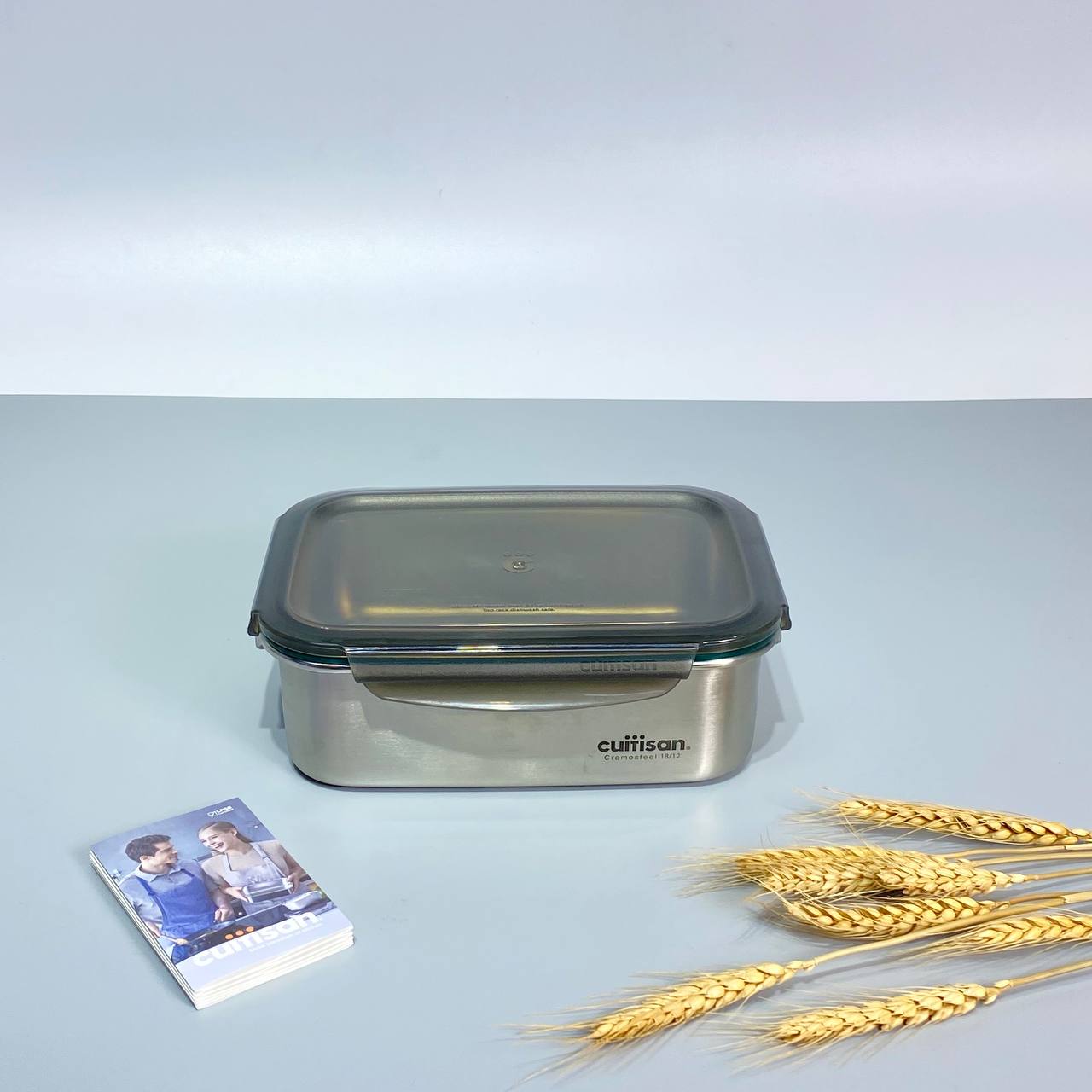 Hộp đựng thực phẩm inox chữ nhật Cuitisan Signature EC7-GS07 1400ml