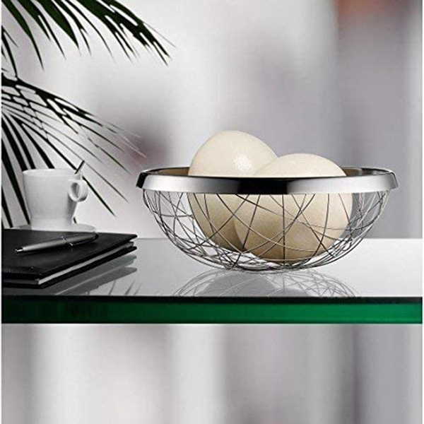 Rổ inox WMF Korb Chaos Lounge Living dạng lưới