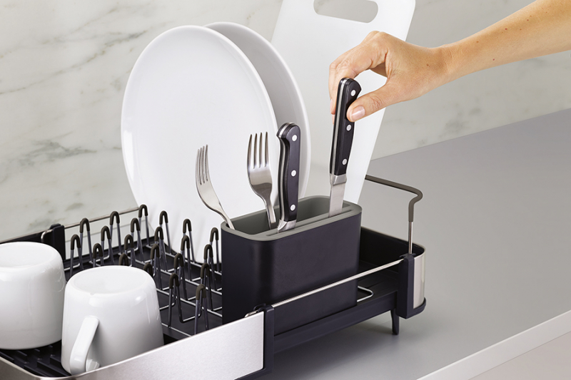 Khay úp bát đĩa Joseph Joseph 85040 Extend™ - Ausziebares Abtropfgestell - Grau VE 2