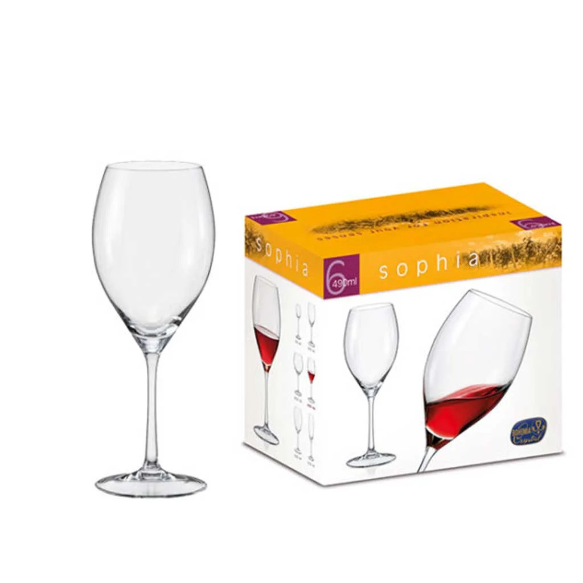 Bohemia - Ly uống rượu vang Sophia 650ml