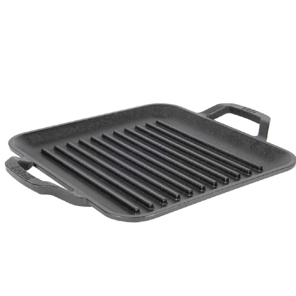 Chảo gang Lodge P12SGR3 vuông 30.48cm – Chính hãng Mỹ