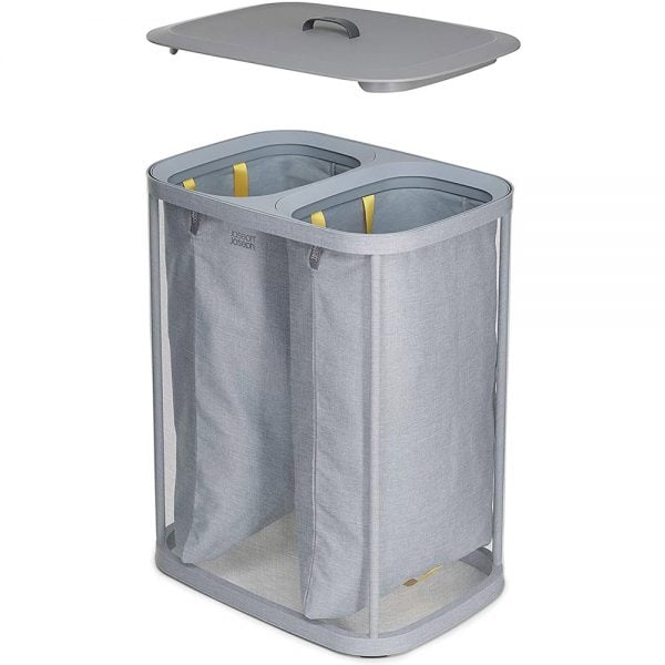 Giỏ đựng phân loại quần áo 2 ngăn Joseph Joseph Tota 90L (Grey)