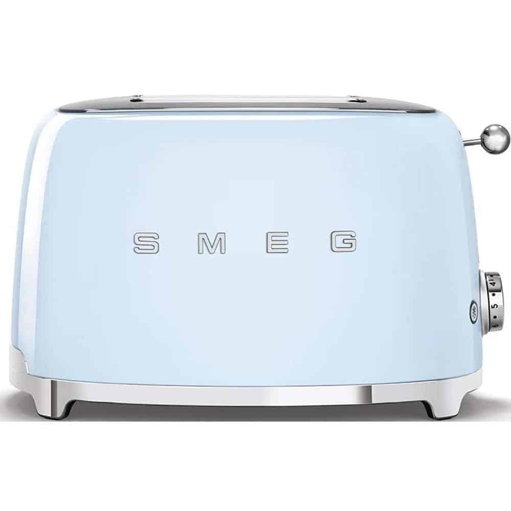 Máy nướng bánh mỳ Smeg TSF01PBEU màu xanh blue