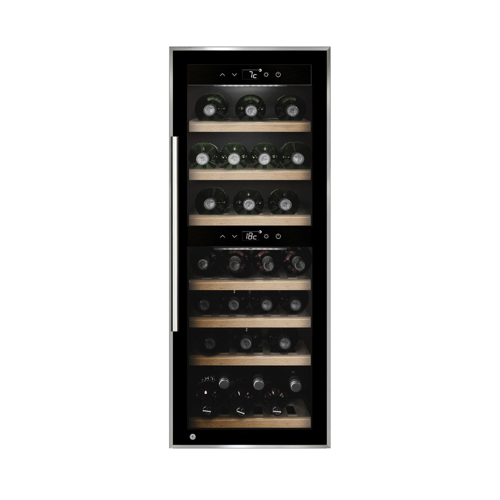 Tủ rượu CASO WineComfort 38 black