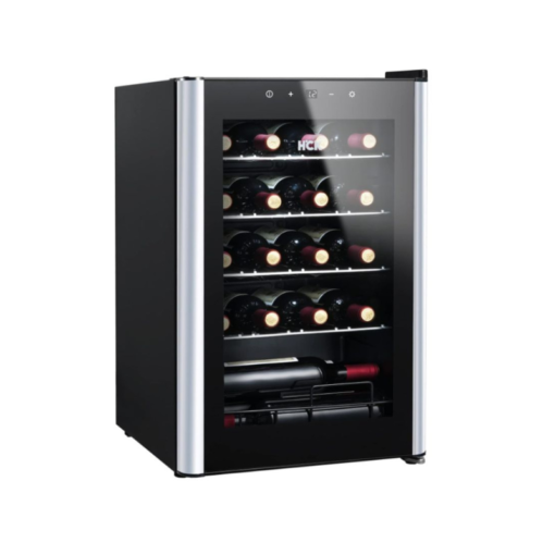Tủ rượu HCK 70L màu đen mặt kính - 22 chai