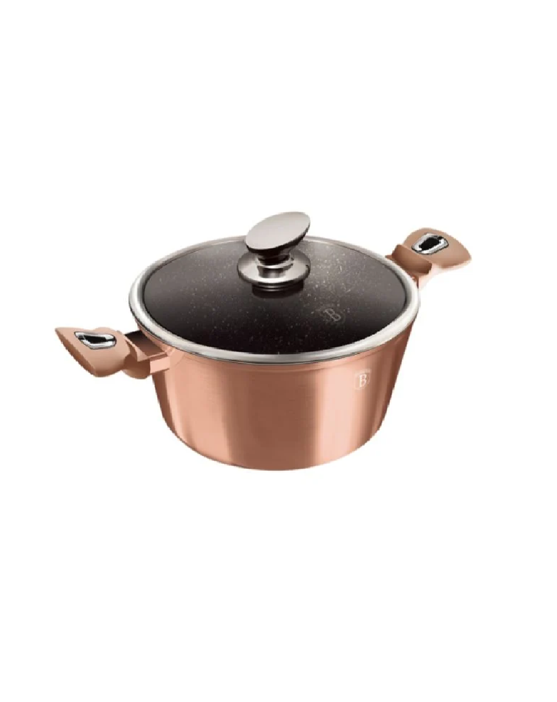 Nồi có nắp Berlinger Haus BH/1516N 28cm - màu vàng hồng