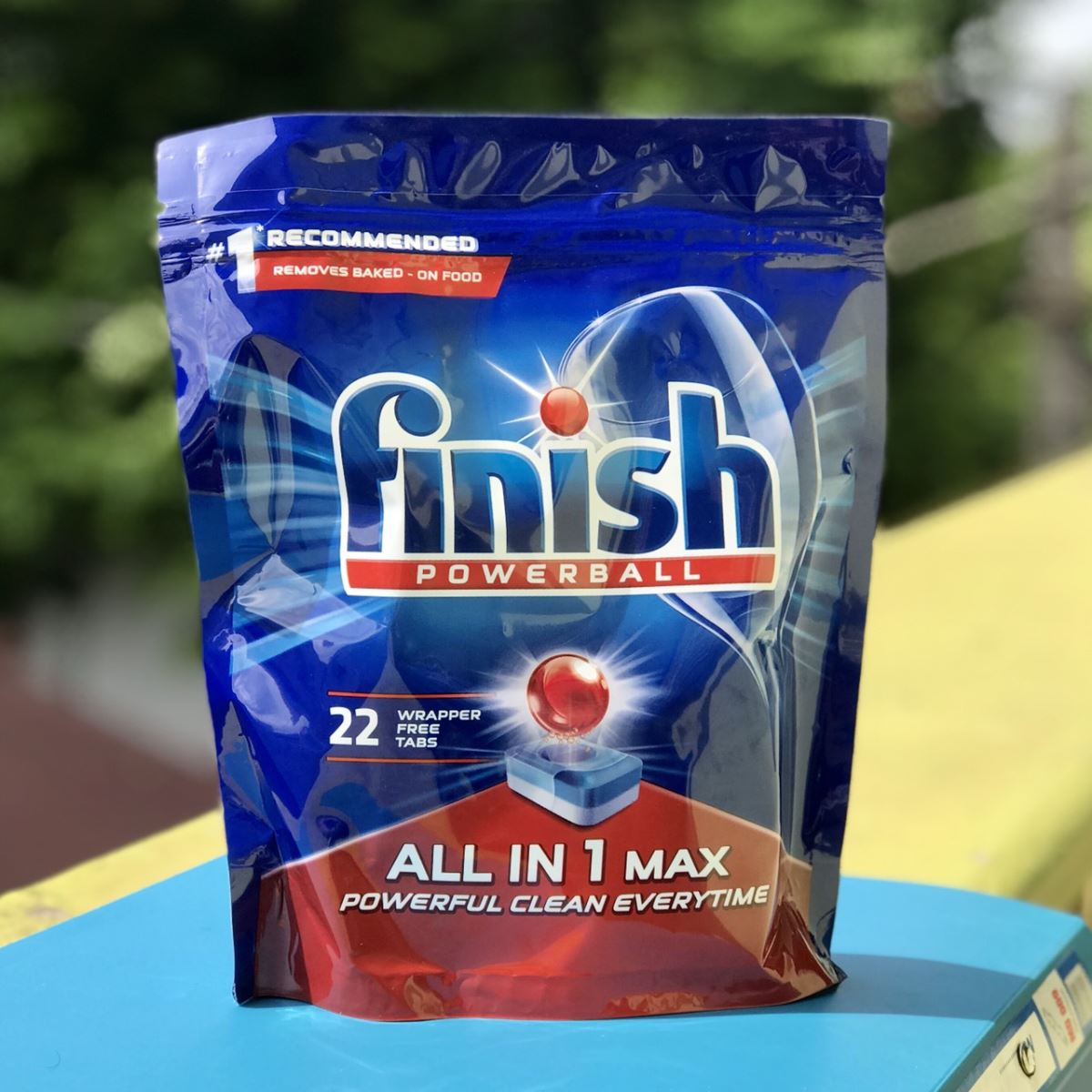 Viên rửa bát FINISH POWER ALL IN 1 MAX túi 100 viên (thùng 5 túi)