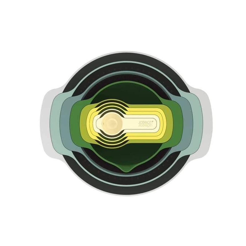 Set âu, rổ, đong Joseph Joseph 40076 Nest9 Plus - Opal