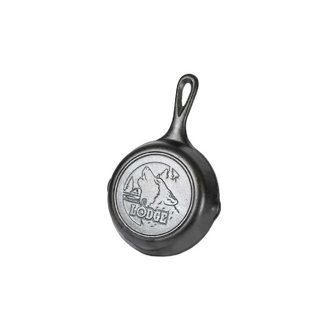 Lodge - Chảo gang đáy hình sói - 16.5cm - L3SKWLWF