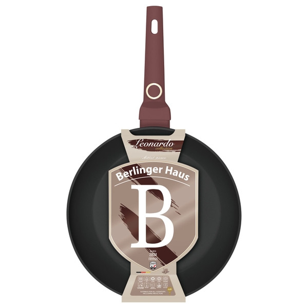 Chảo rán Berlinger Haus BH/8022 20cm màu đỏ mận - Leonardo Collection