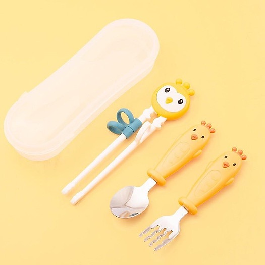 Set Đũa gà kèm thìa nĩa HK2133 - Honper NK