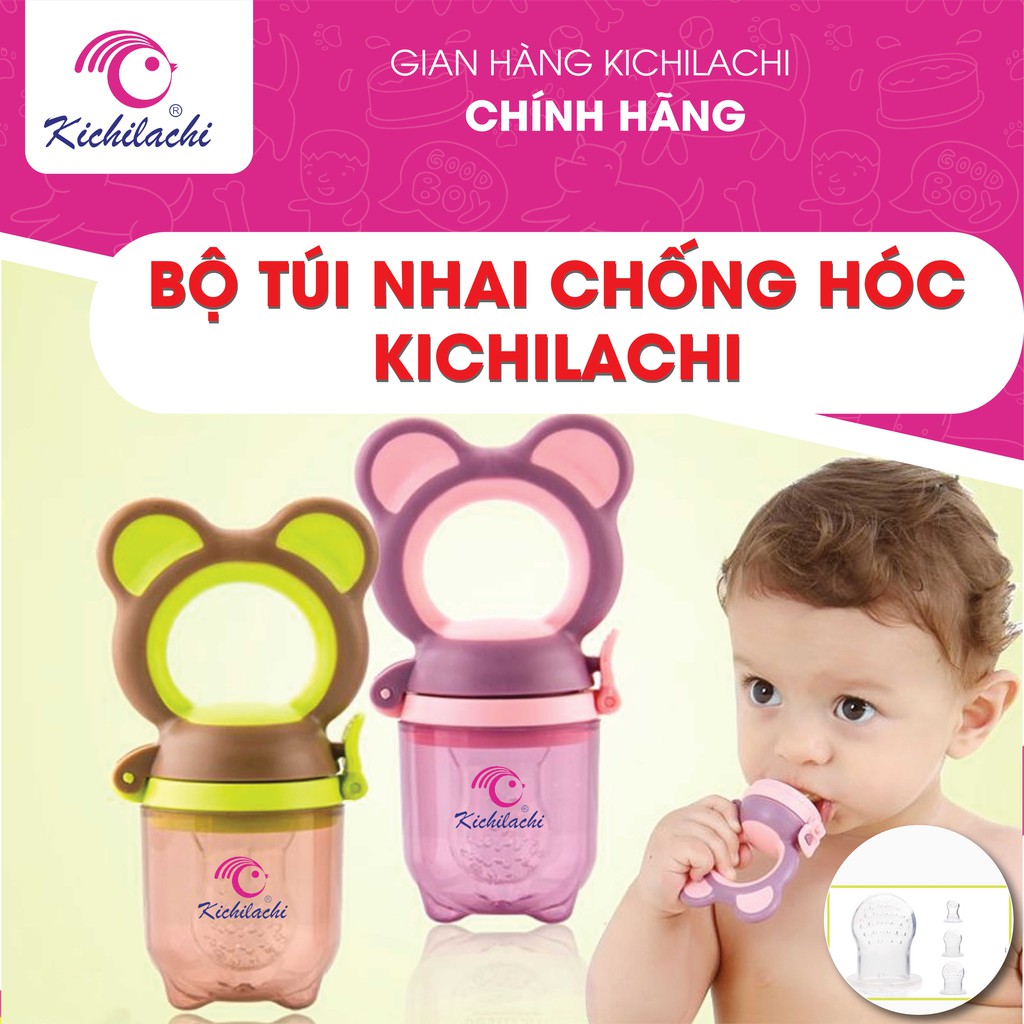 Túi nhai ăn dặm Kichilachi (không núm vặn)