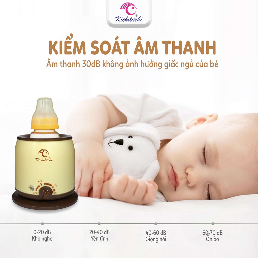 Máy hâm sữa điện đơn Kichilachi