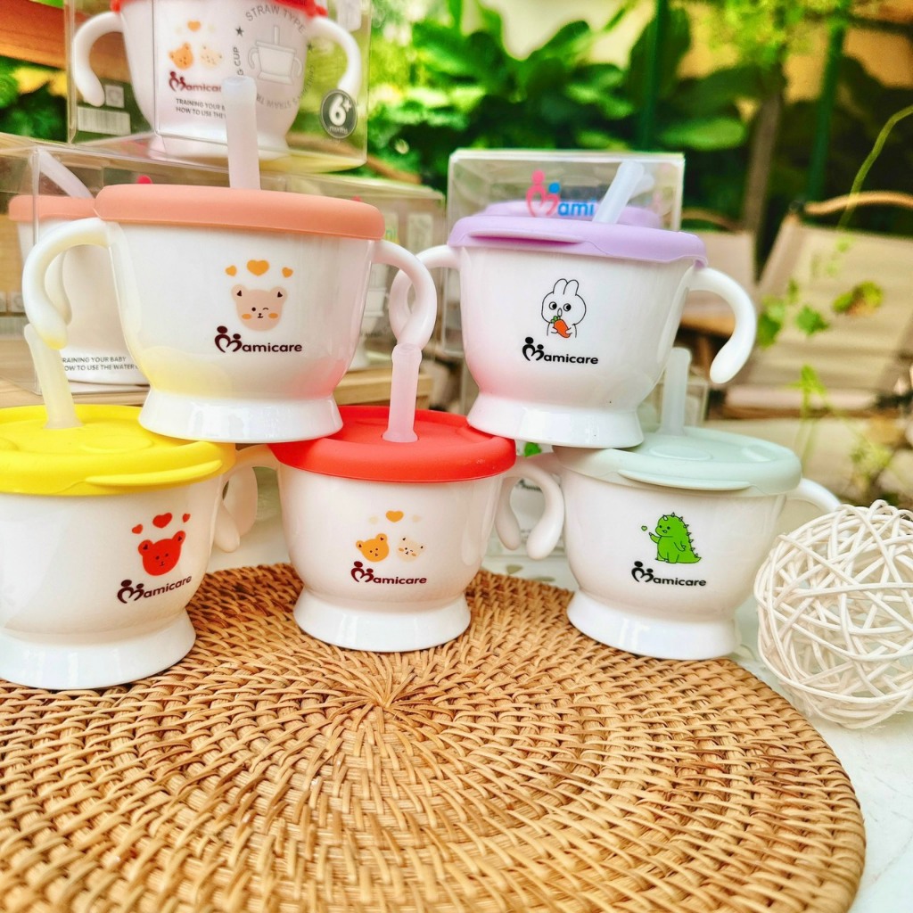 Cốc tập uống nước 3 giai đoạn Mamiare