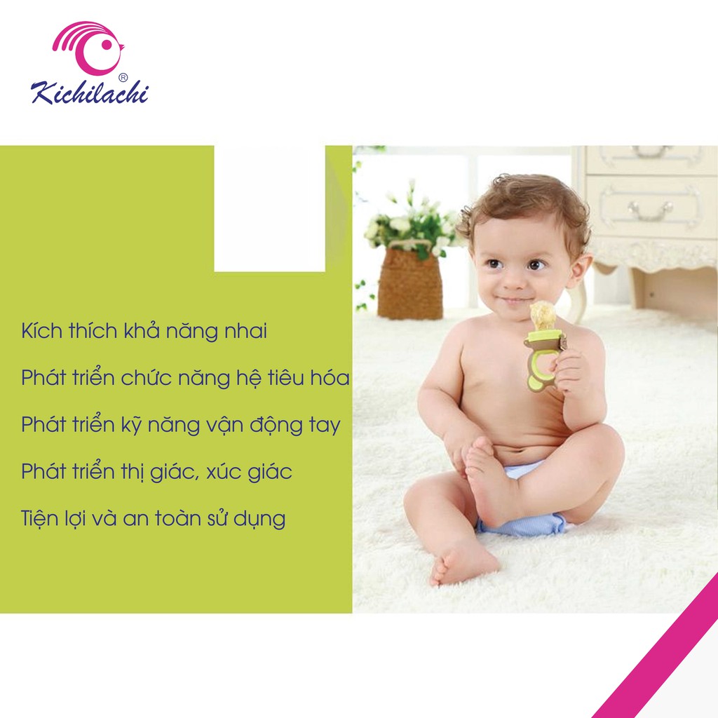 Túi nhai ăn dặm Kichilachi (không núm vặn)