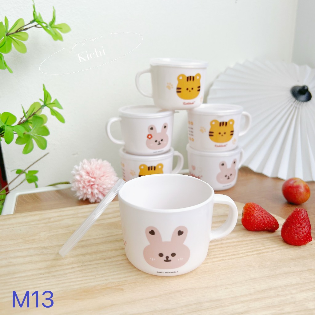 Cốc phíp 1 quai cầm Kichilachi