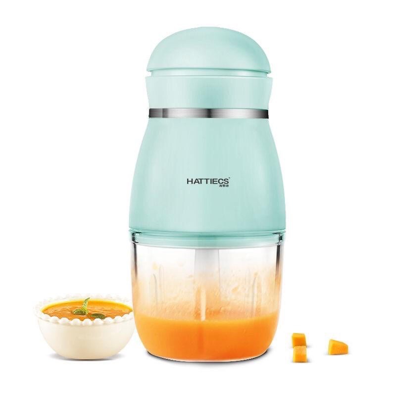 Máy xay cầm tay đa năng Hattiecs cao cấp 6 lưỡi dao 300ml