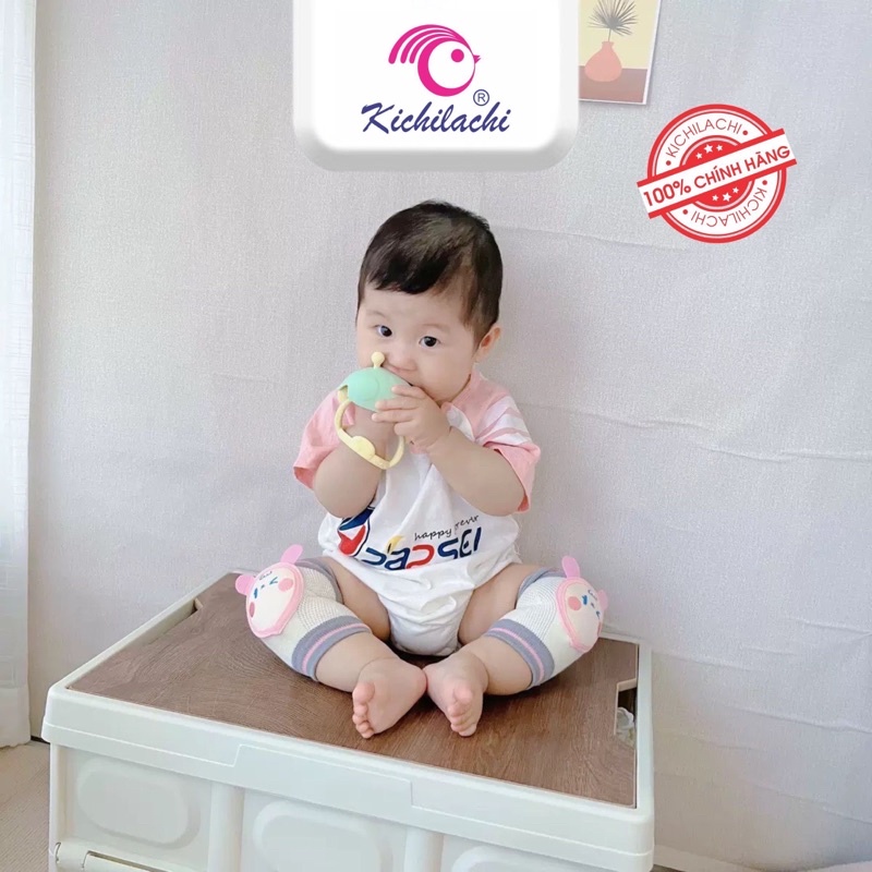 Ngậm nứu silicone hình nấm Kichilachi cho bé