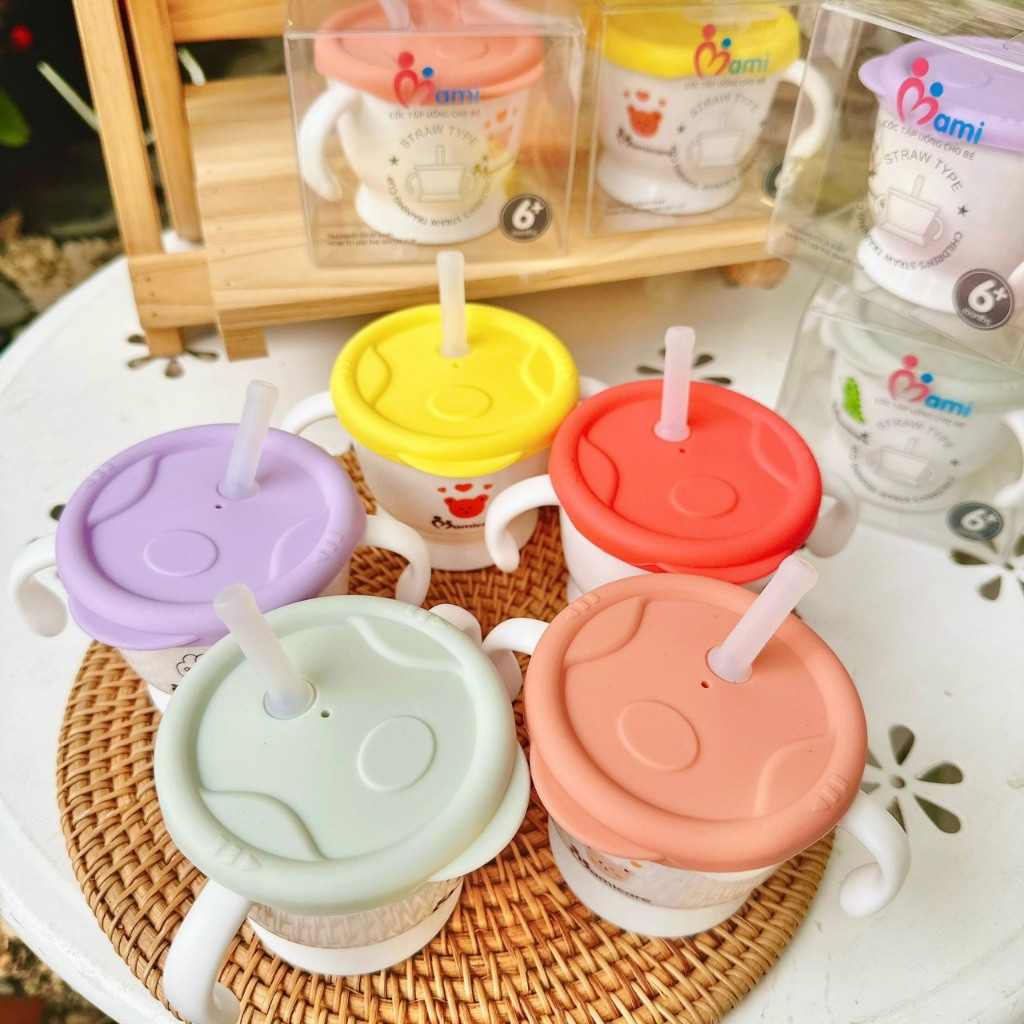 Cốc tập uống nước 3 giai đoạn Mamiare