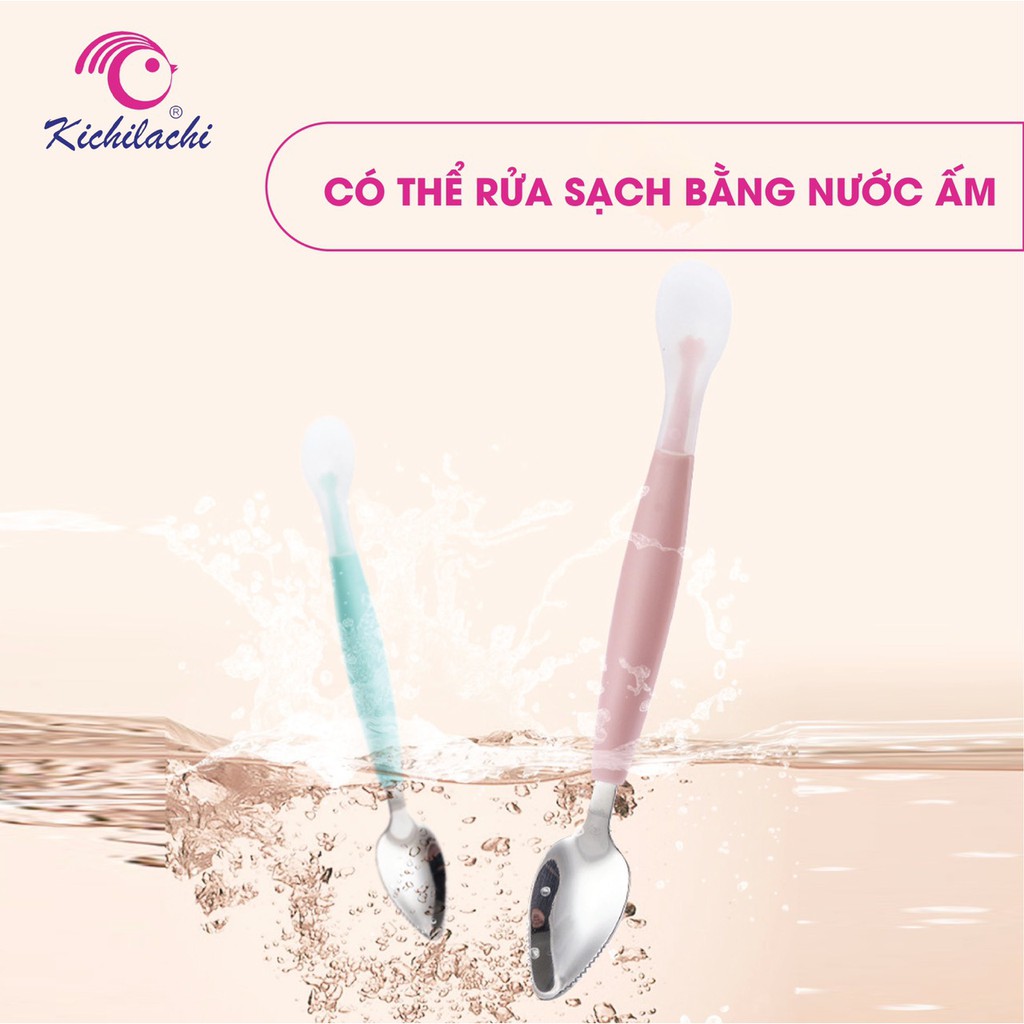 Thìa nạo hoa quả 2 trong 1 Kichilachi