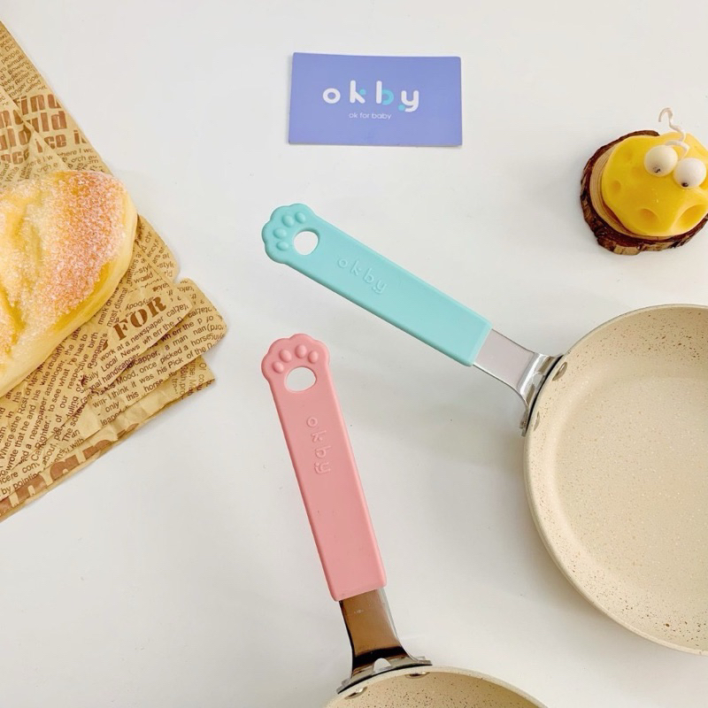 Chảo chống dính Okby 14cm nấu đồ ăn dặm cho bé