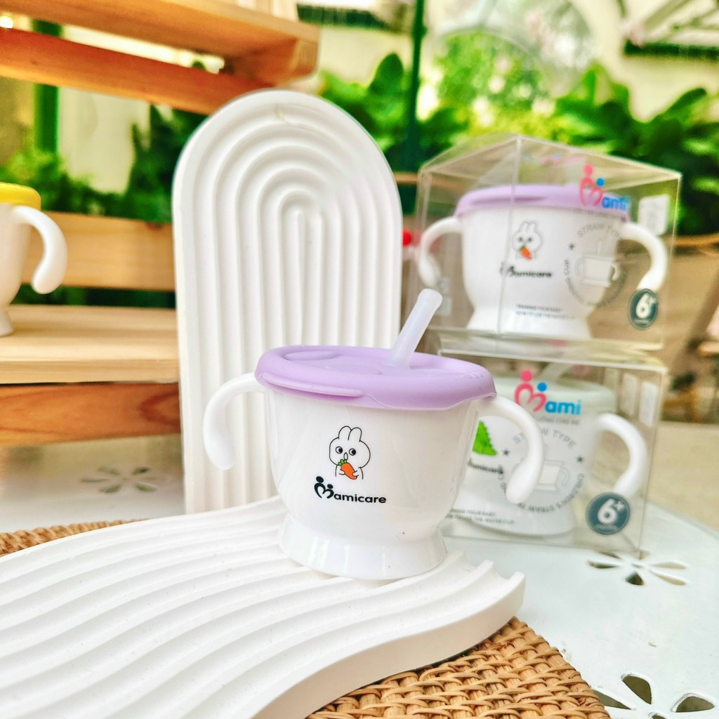 Cốc tập uống nước 3 giai đoạn Mamiare