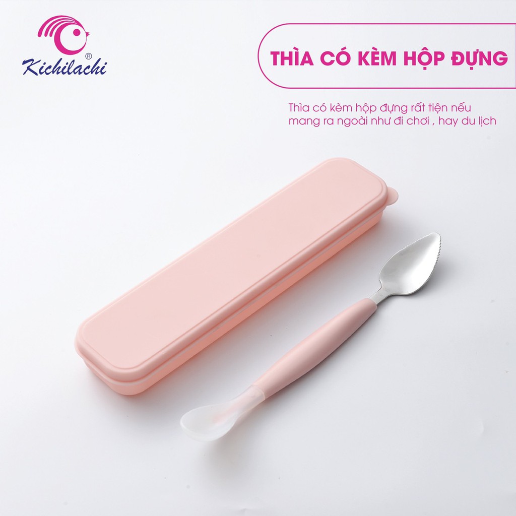 Thìa nạo hoa quả 2 trong 1 Kichilachi