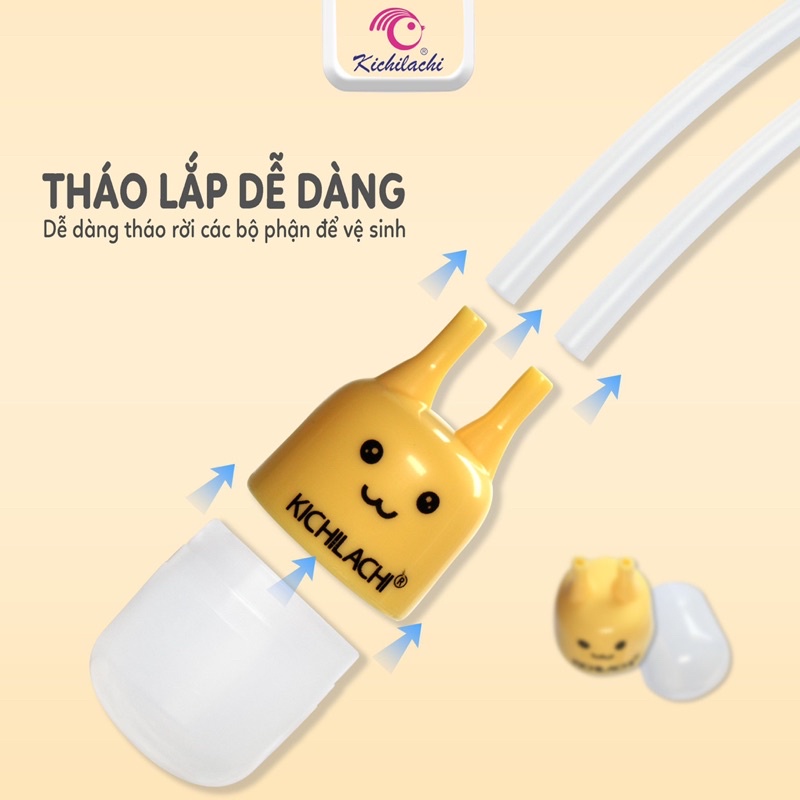 Dụng cụ hút mũi cong Kichilachi