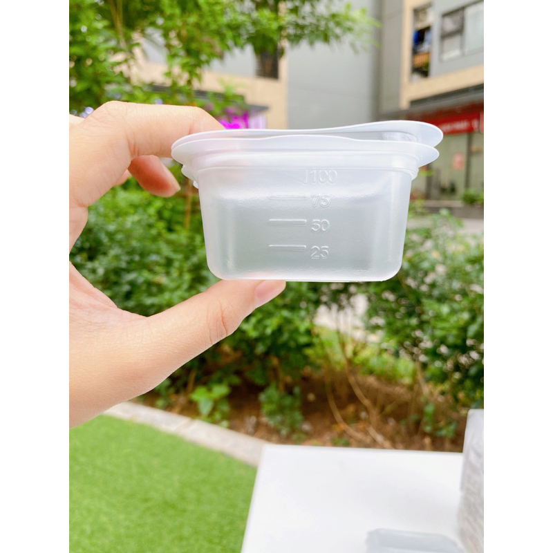 Set 06 khay trữ đông đồ ăn dặm Kichilachi 150ml