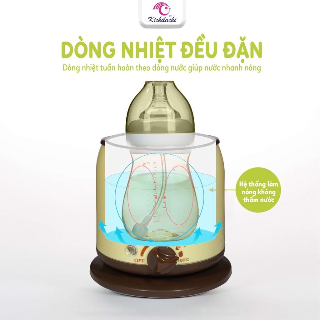 Máy hâm sữa điện đơn Kichilachi