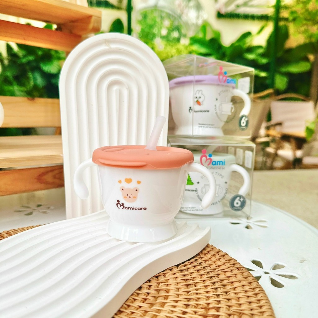 Cốc tập uống nước 3 giai đoạn Mamiare