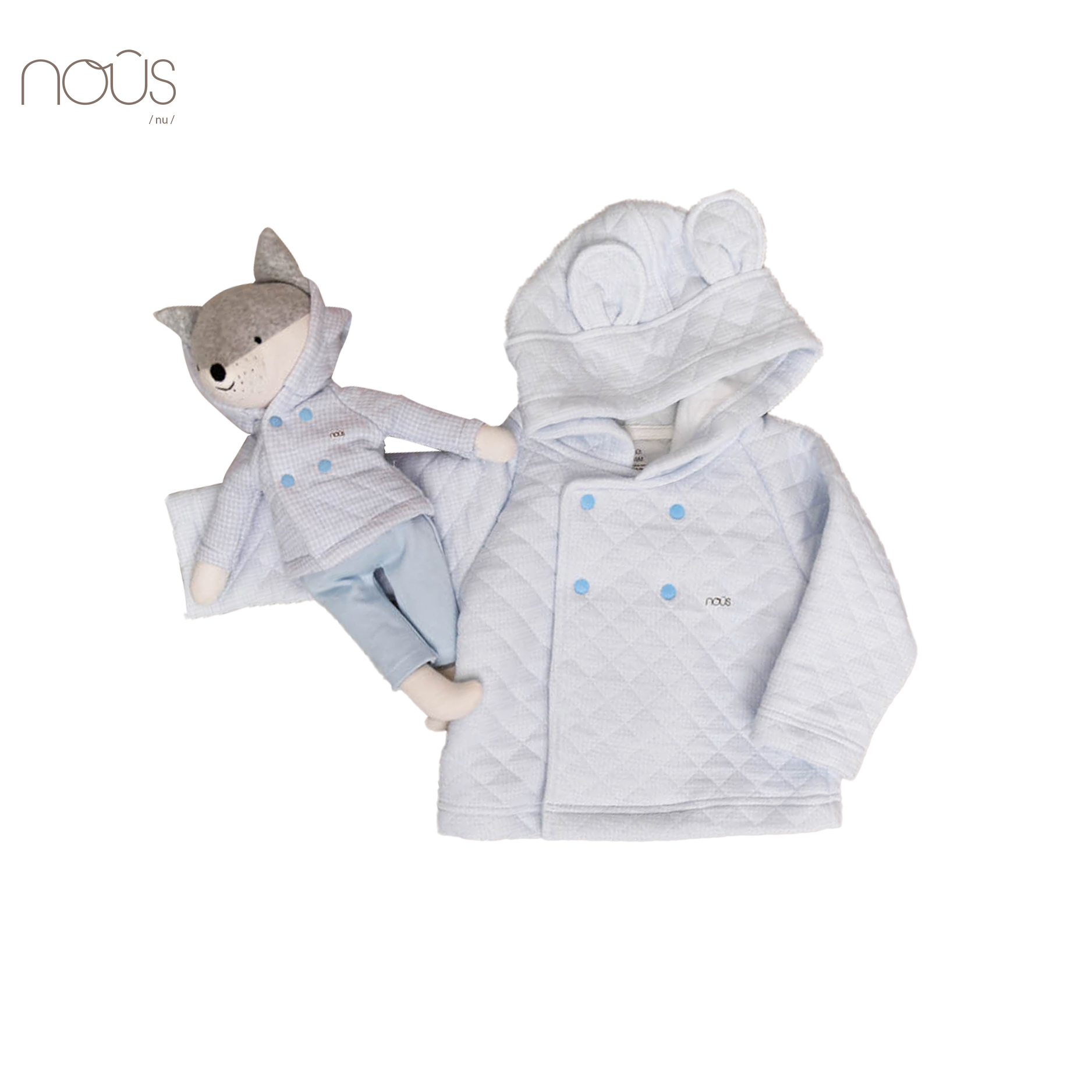 Bộ Jacket xanh zigzag