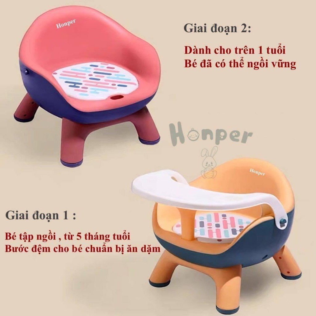 Ghế ăn dặm Honper 2in1 hình trứng HP921