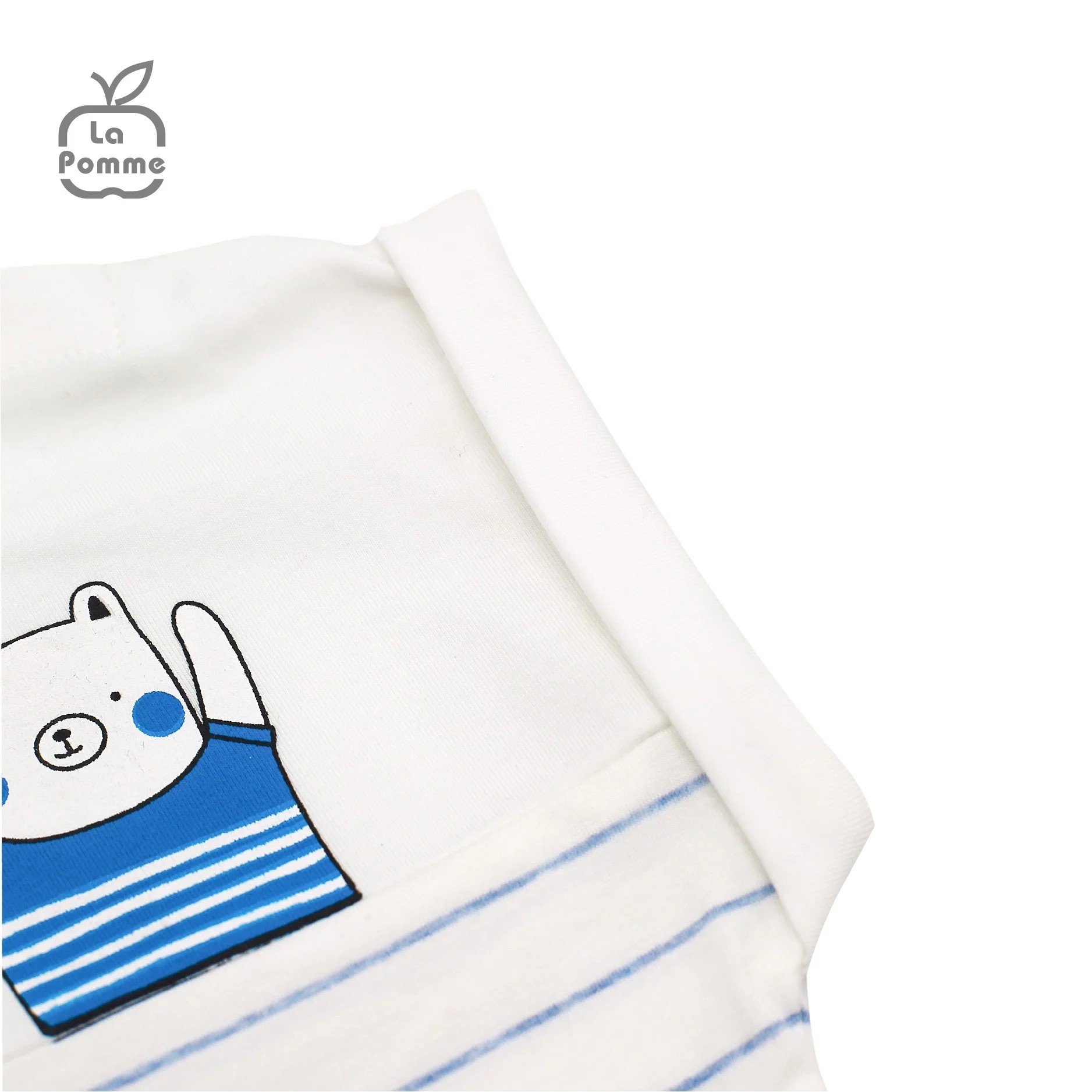 Bộ cộc tay La Pomme chú gấu nhỏ